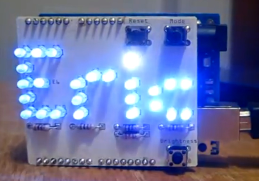 NameShield Eric LED Arduino shield